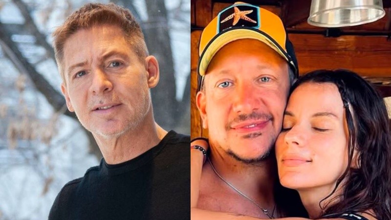 Adrián Suar, Nicolás Vázquez y Gimena Accardi.