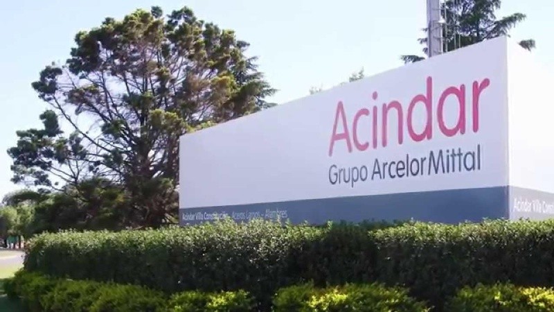 La menor actividad siderúrgica afecta a la planta de Acindar