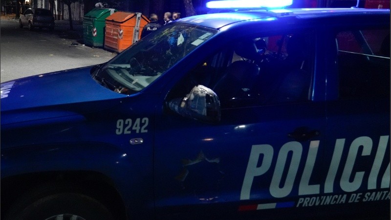 Un bebé fue auxiliado por personal policial.