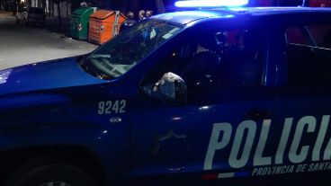 Un bebé fue auxiliado por personal policial.