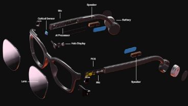 Brilliant Labs lanzó sus nuevas gafas inteligentes Halo.