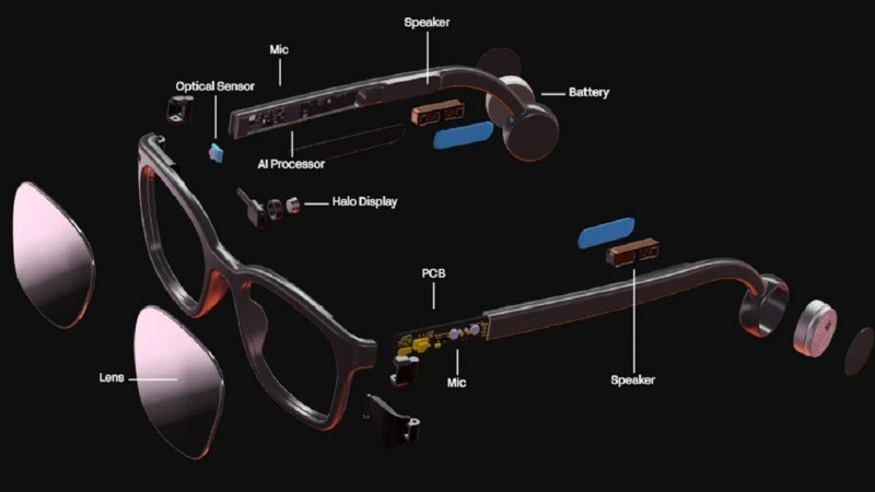 Brilliant Labs lanzó sus nuevas gafas inteligentes Halo.