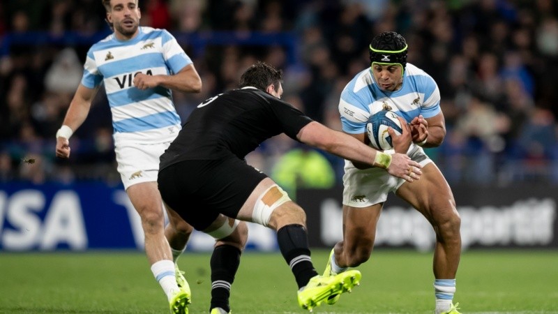 Una imagen del partido que Los Pumas le ganaron a los All Blacks en  Vélez.
