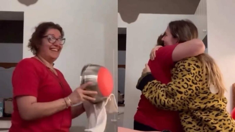 La artista emocionó a todos.