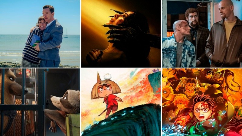 Los Roses; Rosario: herencia maldita; Atrapado robando; Mascotas al rescate; The storm: el secreto del gran barco negro; Demon Slayer: Kimetsu no Yaiba Castillo Infinito.