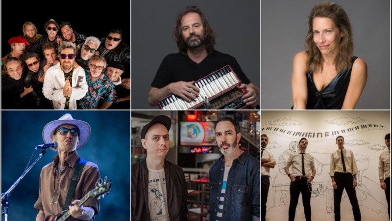 Los recitales en rosario.