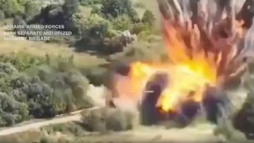 Ucrania usó drones para destruir dos puentes estratégicos en Rusia.