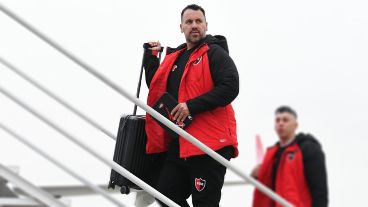 Fabbiani sumó su segundo partido sin hablar con la prensa.