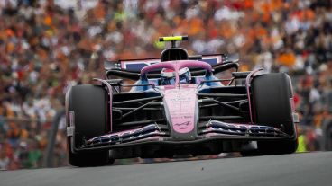 Colapinto largó 16 y finalizó 11 en los Países Bajos.