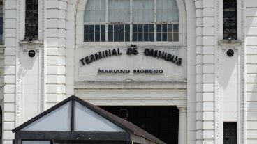 La víctima fue asistida por una trabajadora de la terminal.