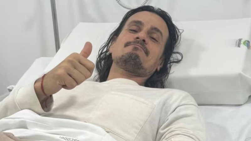 El actor rosarino Cristian Sancho.