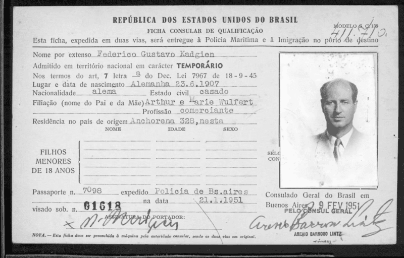  Kadgien llegó a la Argentina tras pasar por Brasil. (Foto: AD).