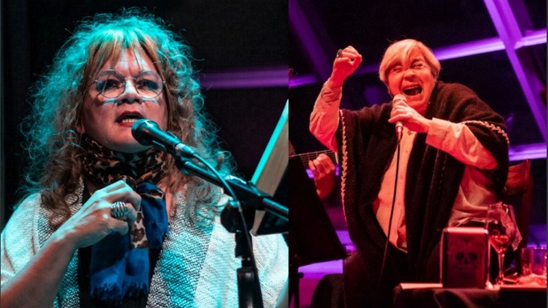 Susy Shock y Liliana Herrero.