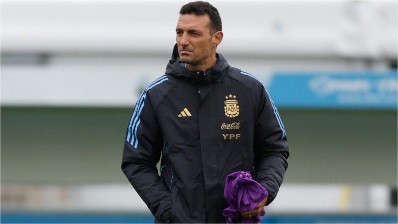 El técnico de la selección argentina habló con los medios antes del partido ante Venezuela en el Monumental.