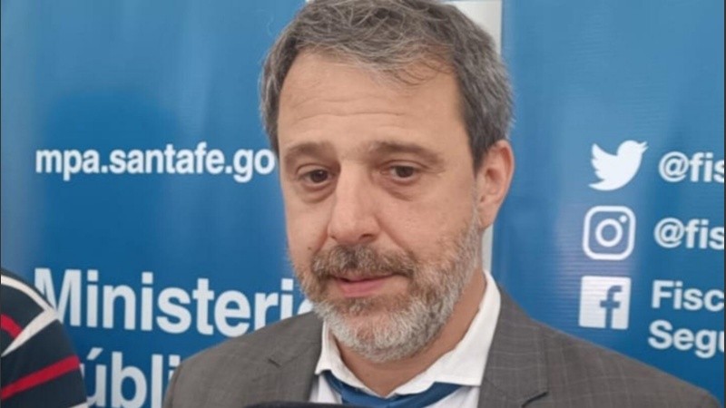 El fiscal Miguel Moreno, a cargo de la Unidad de Delitos Complejos del MPA