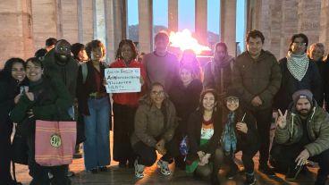 Comunidades afro junto a migrantes, pueblos originarios y LGBTQ+ en el Monumento.