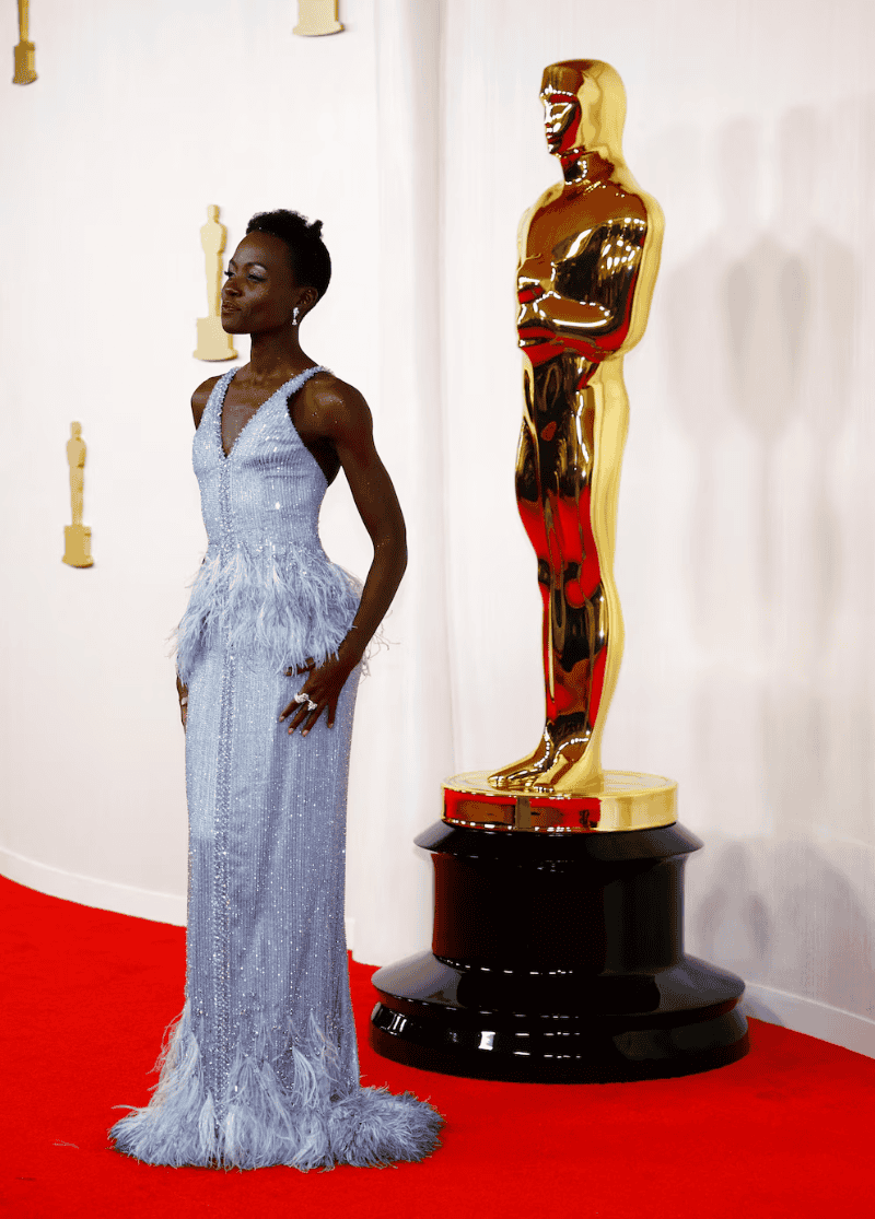 &nbsp; Lupita Nyong’o, Oscars 2024.