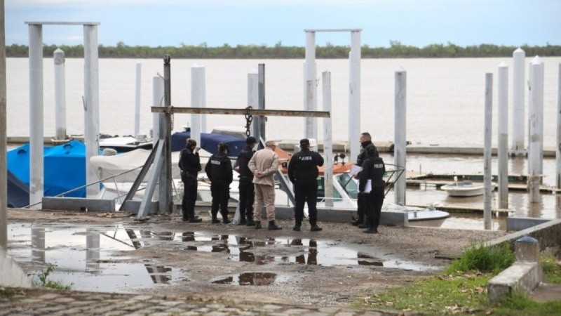 Prefectura sacó el cuerpo del agua el pasado martes.
