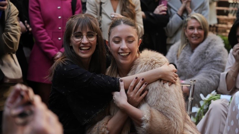 Las testigos del casamiento del intendente y la médica