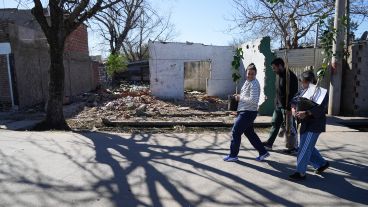 El acto de entrega de plantas y árboles de este viernes en Los Pumitas.