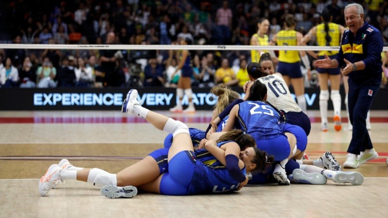 En semifinales, Italia venció a Brasil. (EFE)&nbsp;