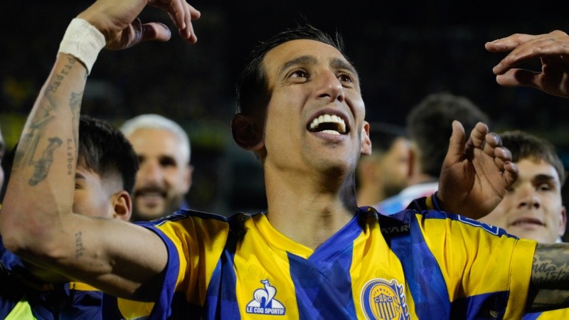 Felicidad absoluta: Di María fue el héroe de Central para ganarle otro clásico a Newell's.