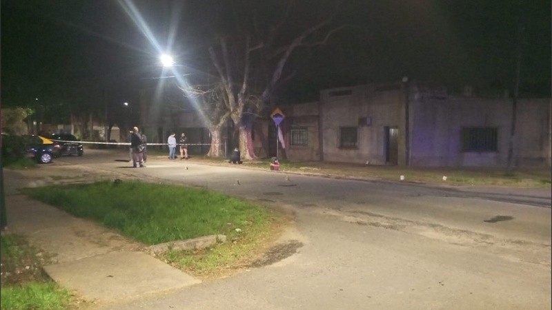 La balacera que tuvo lugar este miércoles en Crespo al 2800.