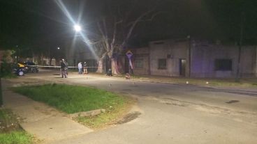 La balacera que tuvo lugar este miércoles en Crespo al 2800.