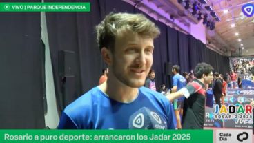El jugador de tenis de mesa y periodista de el Tres Tomás Joffré.