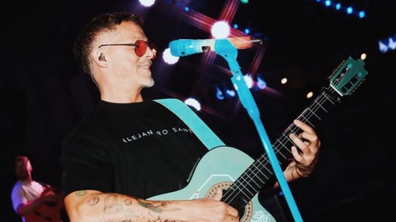 El cantautor Alejandro Sanz.