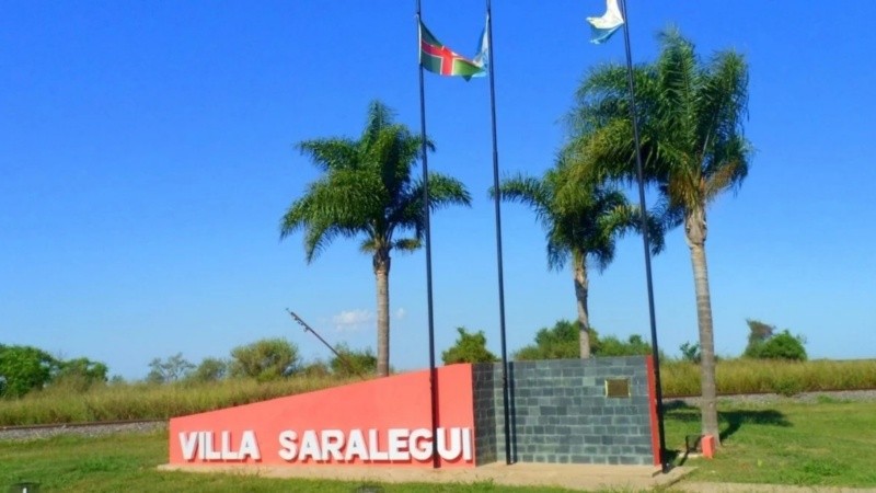 Villa Saralegui está unos 140 kilómetros hacia el norte de Santa Fe capital, en el departamento San Cristóbal.