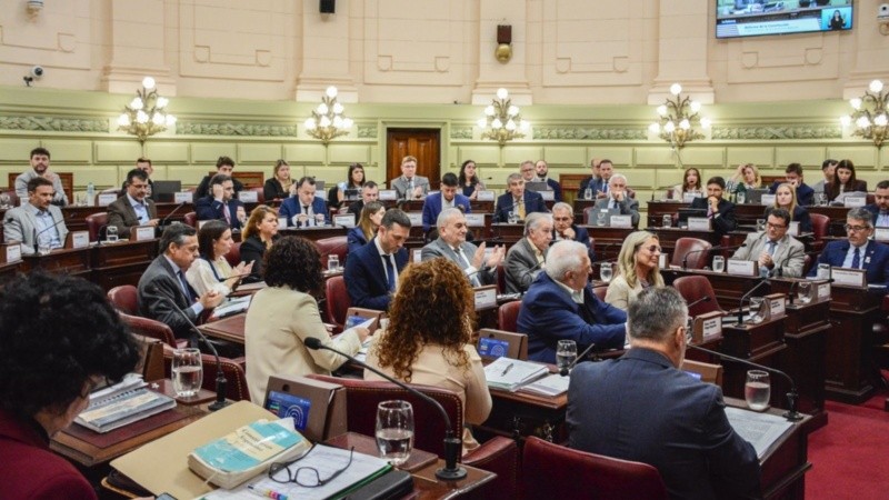 La Legislatura, escenario de la Convención Constituyente.