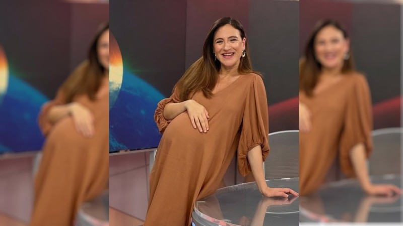 La periodista Carolina Amoroso.