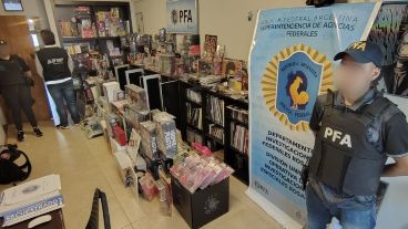 El lote que evadió los controles aduaneros, detectado en abril pasado.