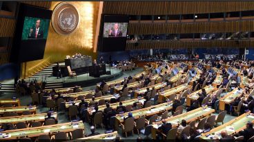 La ONU votó a favor de la solución de los dos Estados.