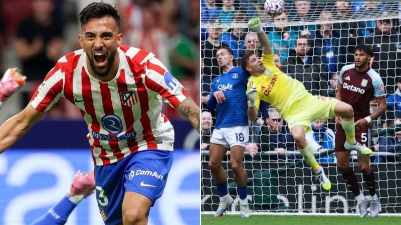 Destacada jornada para los futbolistas argentinos en Europa: asistencia de Julián Álvarez, gol de Nico Gonzáles y atajadas clave del Dibu Martínez.