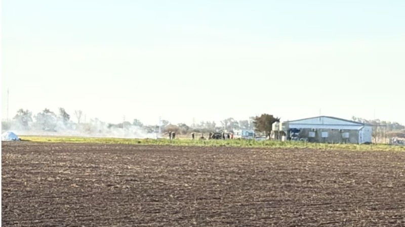 Dos personas murieron en el accidente.