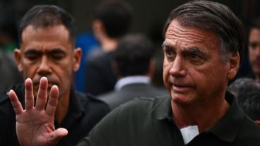 El expresidente de Brasil Jair Bolsonaro.