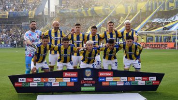 Los once titulares canallas que salieron a jugar contra Boca en el Gigante de Arroyito.