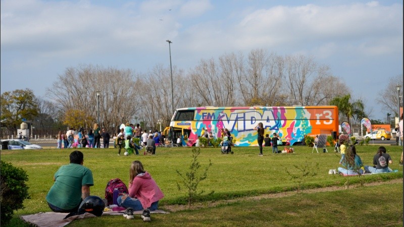 Foto de archivo de la celebración del Día de la Primavera en Rosario.