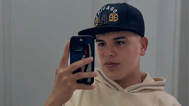 Thiago Medina pelea por su vida.