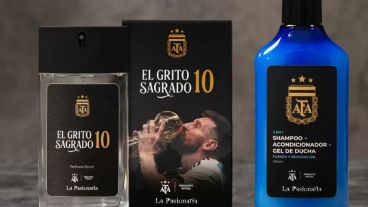 La AFA lanza su primera línea de perfumes inspirados en la Selección Argentina.