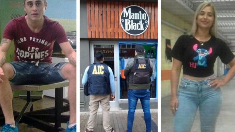 Novelino y Uberti, protagonistas de un narcoromance virtual.