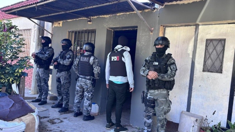 El operativo fue en Cullen al 900 bis.