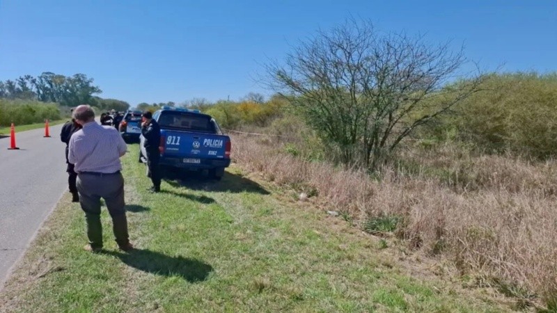 El hallazgo del cuerpo fue en una zona rural entre Monte Vera y Laguna Paiva.