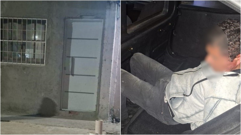 La policía detuvo a dos personas, entre ellas una mujer que había logrado huir inicialmente.