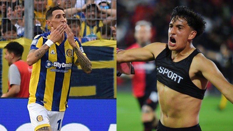 Di María le hizo un golazo olímpico a Boca en Arroyito; Guch convirtió por primera vez como profesional en el Coloso.