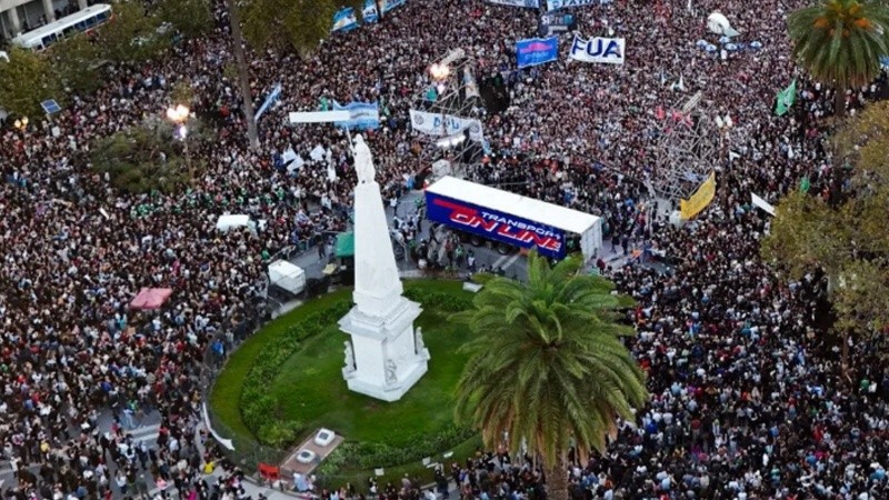 Miles de estudiantes se movilizarán hasta Plaza de Mayo.