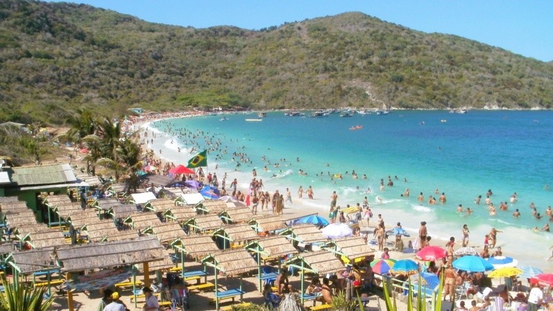 La Praia do Forno en Arraial do Cabo, uno de los destinos ahora más accesibles.