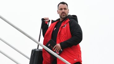 El Ogro no pasó por la conferencia de prensa en San Luis.